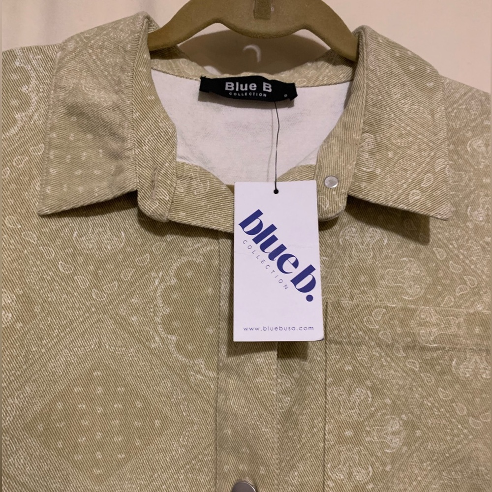 Blue B Button-up Shirt - Picture 16 of 16